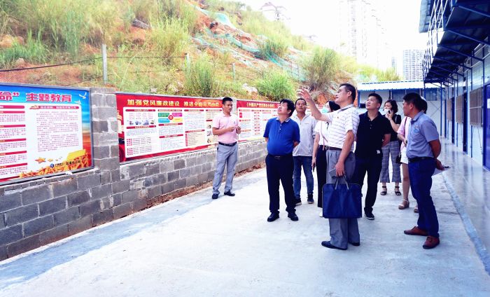 33文化长廊和工程形象观摩。谢微旋 摄.jpg