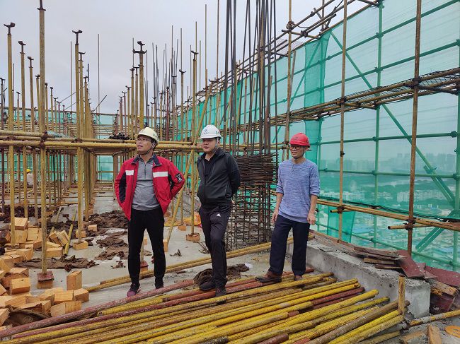 查抄项目现场。卢文清 摄（建图）.jpg